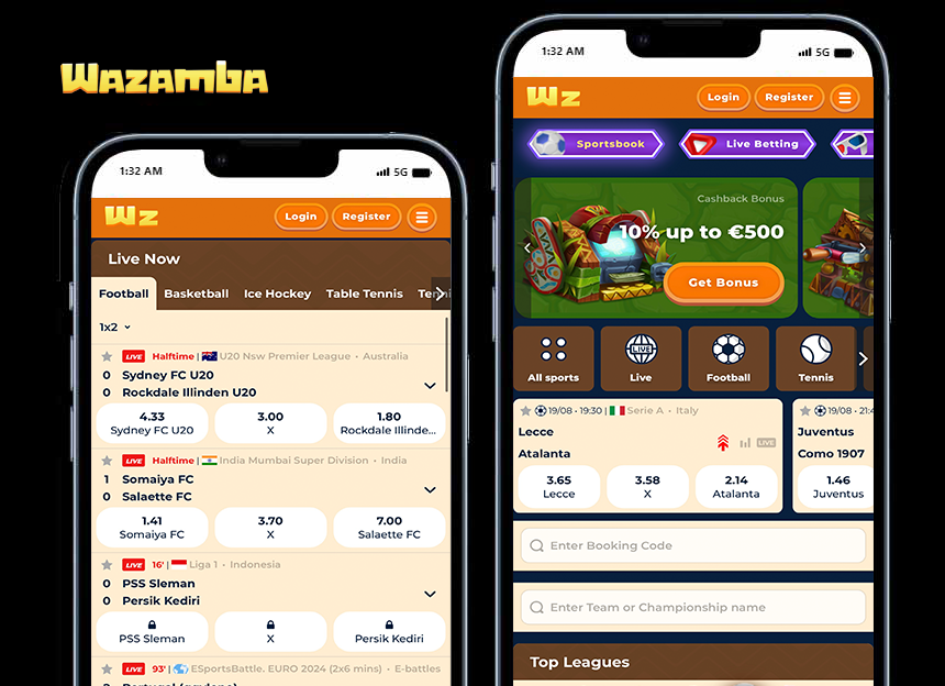 Sportwetten Wazamba 